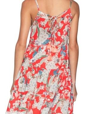 Maaji Floral Convertible Reversible Tie  Dress